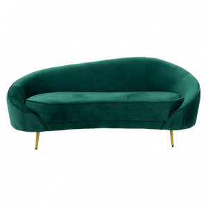 Canapea Amora 3 Locuri Verde 180x81x77 cm - Img 2