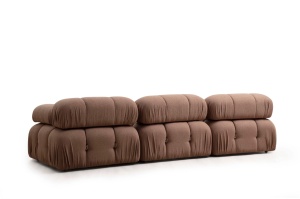 Canapea modulara Bubble 1R Maro 95x95x75 cm - Img 3
