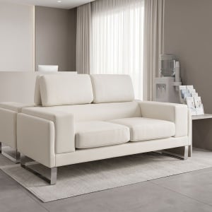 Canapea Shea 2 Locuri Ivory 158x80x87 cm