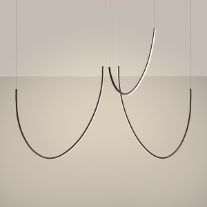 Candelabru LED Alvar 3 Negru 3000K 150x150x260 cm - Img 3