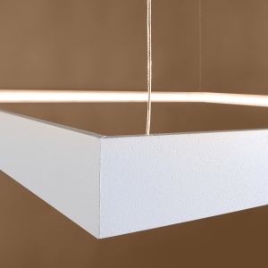 Candelabru LED Nelya Alb 3000K 80x80x150 cm - Img 5