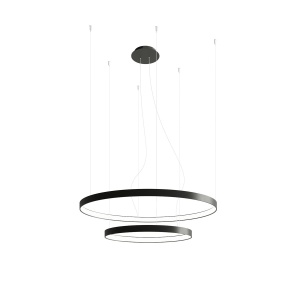 Candelabru LED Rio 55x78 Negru 3000K 78x78x150 cm