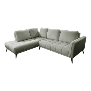 Coltar dreapta Belanza, Gri, 213x265x90 cm - Img 2