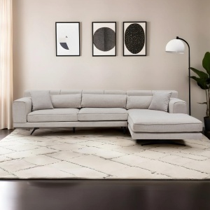 Coltar Jivago Bej 308x198x78 cm - Img 6