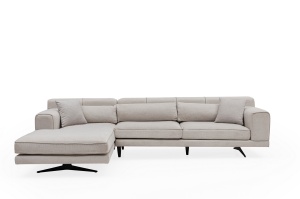 Colțar modular Jivago Bej 198x308x78 cm - Img 6