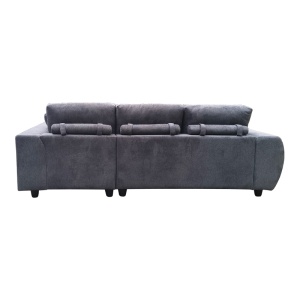 Coltar stanga Londe, Gri, 273x211x92 cm - Img 5
