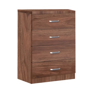 Comoda cu sertare, Killian, Nuc, 40x80x80 cm