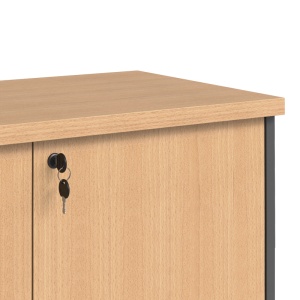 Comoda joasa Fesialo, Antracit, 80x41x80 cm - Img 7