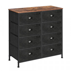 Comoda, Songmics, Negru , 80x30x81.5 cm - Img 2