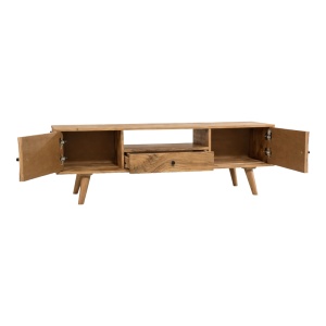 Comoda TV, Firpo, Pako, Natural 130x35x45 cm - Img 2