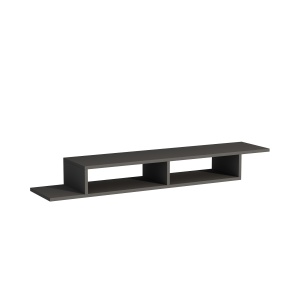 Comoda TV Muson Antracit 120x29.6x18.2 cm - Img 3