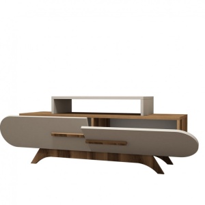 Comoda TV Rose Walnut-Cream - Img 4