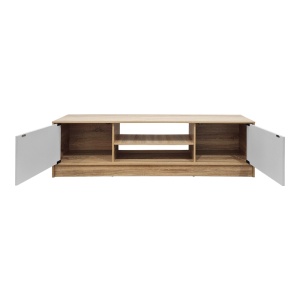 Comoda TV, Sasa, Alb, 35x150x41.5 cm - Img 2