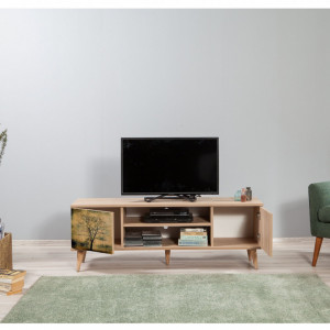 Comoda TV Truva-729 Sonoma Oak - Img 4