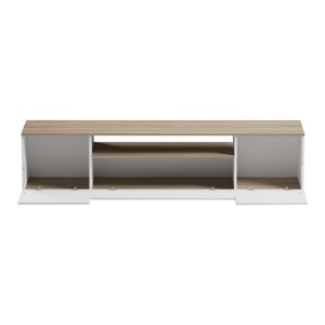 Comoda TV Winey Alb 180x44.5x44.5 cm - Img 2
