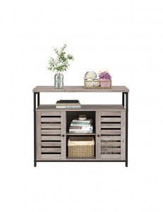 Comoda, Vasagle, LSC79BX, Maro Rustic, 35 x 100 x 81 cm - Img 3