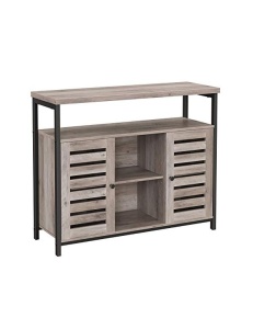 Comoda, Vasagle, LSC79BX, Maro Rustic, 35 x 100 x 81 cm