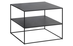 Consola PEBBLE, Negru, 65x50x65 cm