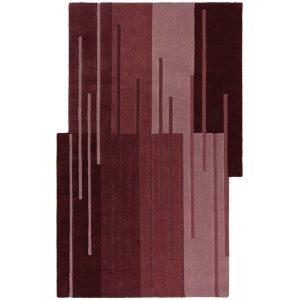 Covor Abstract Split Ombre Rosu 120X180 cm, Flair Rugs - Img 2