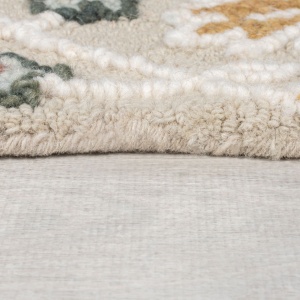 Covor Daphne Shaped Floral Roz 160x230 cm, Flair Rugs - Img 3