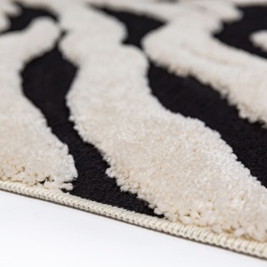 Covor Esra Zebra Monocrom 200x300 cm - Img 3