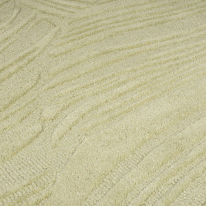 Covor Lino Leaf Verde Sage 160X160 cm, rotund, Flair Rugs - Img 4