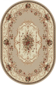 Covor Oval, Lotos, Multicolor, 80x150 cm, Delta 507