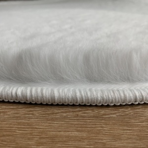 Covor Rotund, Soft, Alb, 100x100 cm, Delta LOP 060 - Img 2