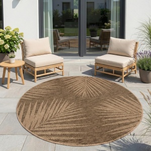 Covor rotund Timber V3 Maro 80x80 cm - Img 3