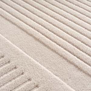 Covor traversa boho Pompei V2 Crem 80x150 cm - Img 5
