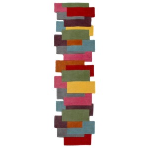 Covor traversă Collage Multicolor 66X300 cm, Flair Rugs - Img 2