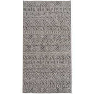 Covor traversa Helix etno V3 Argintiu 80x150 cm - Img 2