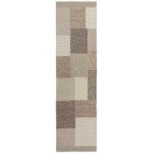 Covor traversa Minerals Patch Natural 60X230 cm, Flair Rugs - Img 2