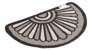 Covoras intrare Rotund, Plio, Gri, 50x80 cm, Delta 19163
