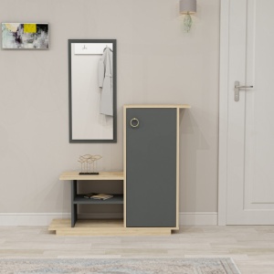 Cuier Hol Asia Oak-Antracit - Img 2
