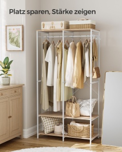 Cuier Songmics Bej 94.5x40x180 cm - Img 3
