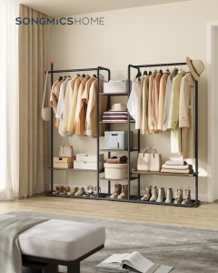 Cuier SONGMICS HOME Natural 33.8x163.6x175.3 cm