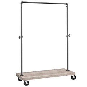 Cuier stender, Vasagle, Negru-Ivoar, 160x104.5x40 cm - Img 2