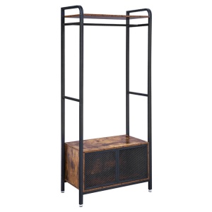 Cuier, Vasagle, Maro-Negru, 80x40x180 cm - Img 2