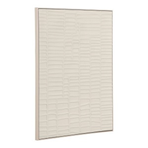 Decoratiune de perete Relief, Bej, 3x60x80 cm - Img 4
