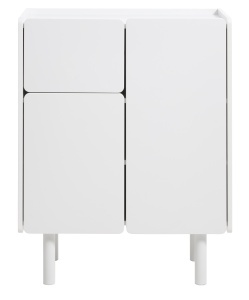 Dulap BERA, Alb, 40x100x80 cm - Img 2