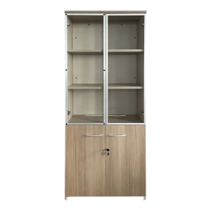 Dulap birou Lictra, Bej, 80x40x200 cm - Img 3