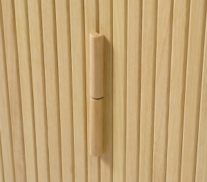 Dulap CAVO, Stejar deschis, 40x113x90 cm - Img 2