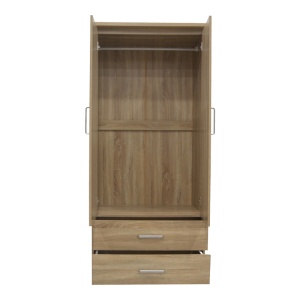 Dulap dormitor Olympus A Pako World Stejar deschis 81x57x183 cm - Img 3