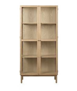 Dulap ELBA, Stejar deschis, 40x190x90 cm