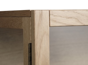 Dulap ELBA, Stejar deschis, 40x190x90 cm - Img 2