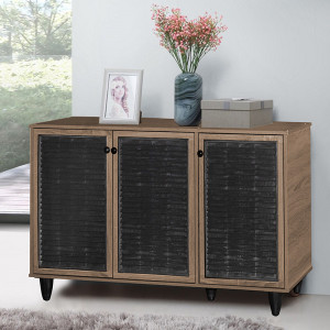 Dulap pantofi Ronan culoarea nuc 105x35x.66cm - Img 4