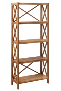 Dulap rafturi X-SHELF, Natural, 30x161x70 cm