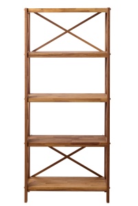 Dulap rafturi X-SHELF, Natural, 30x161x70 cm - Img 2