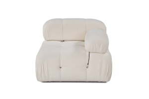 Fotoliu modular Bubble Alb - Img 2